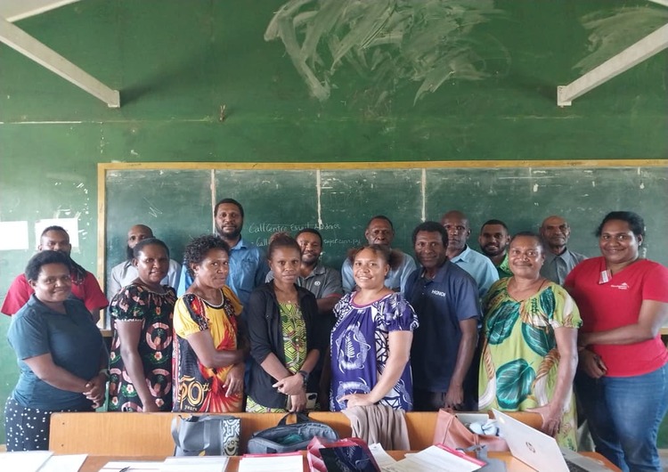Karakara Primary School Teachers after completing NSL's Financial Literacy Training
